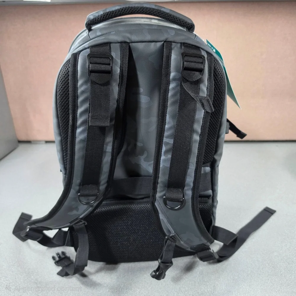 Mosiso Camera Backpack Large Gray Camo New Hardshell Padded Dividers
